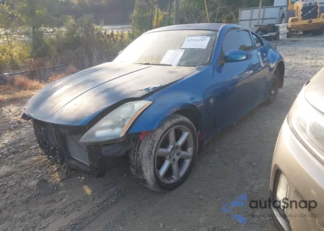 2004 Nissan 350Z Touring из США, поврежденный, VIN JN1AZ34D24T151132